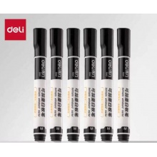 得力S507白板笔（黑）