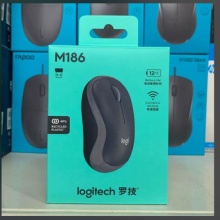 罗技M186无线鼠标
