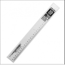 得力6230  30cm直尺